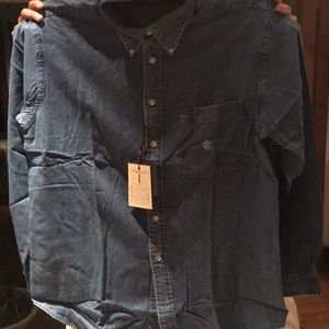 NWT Nautica Denim Shirt